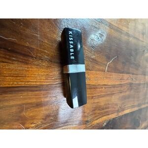 OrigAudio Kissable Lipstick Portable Power Bank 1000mAh Black Pink‎ KISS5M